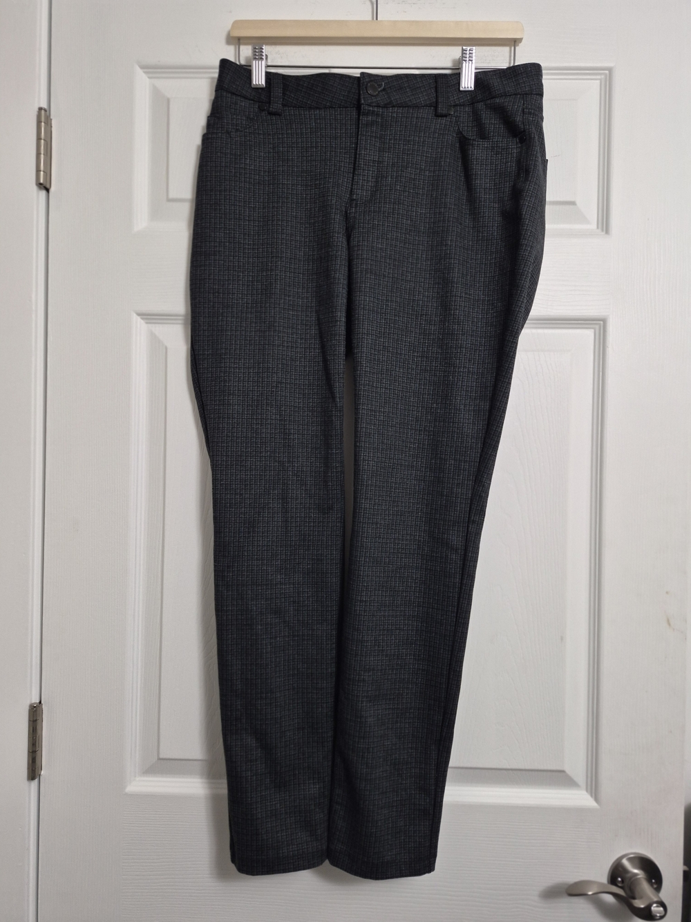 Karl Lagerfeld Slate Gray Slim Dress Pants